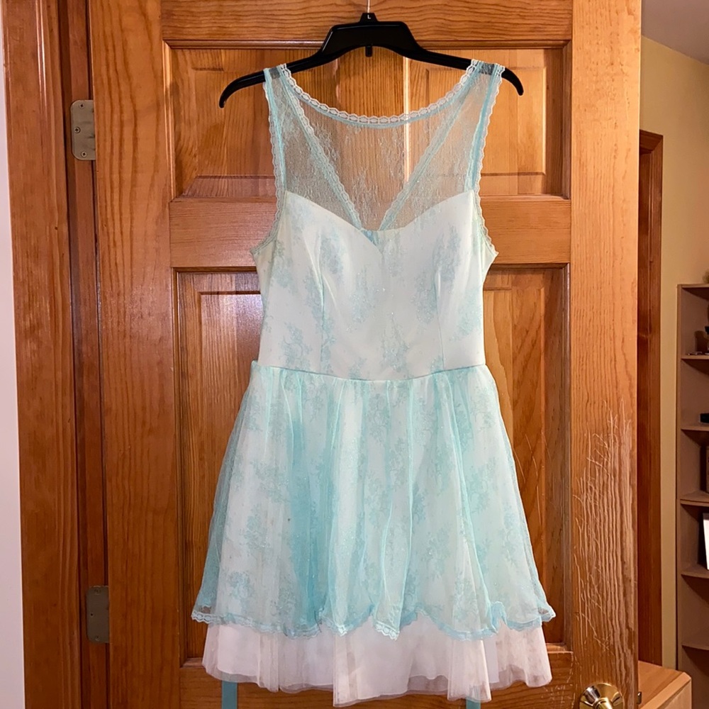 Blue formal dress